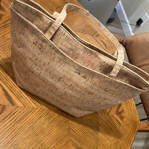 Stylish Tan Tote Bag